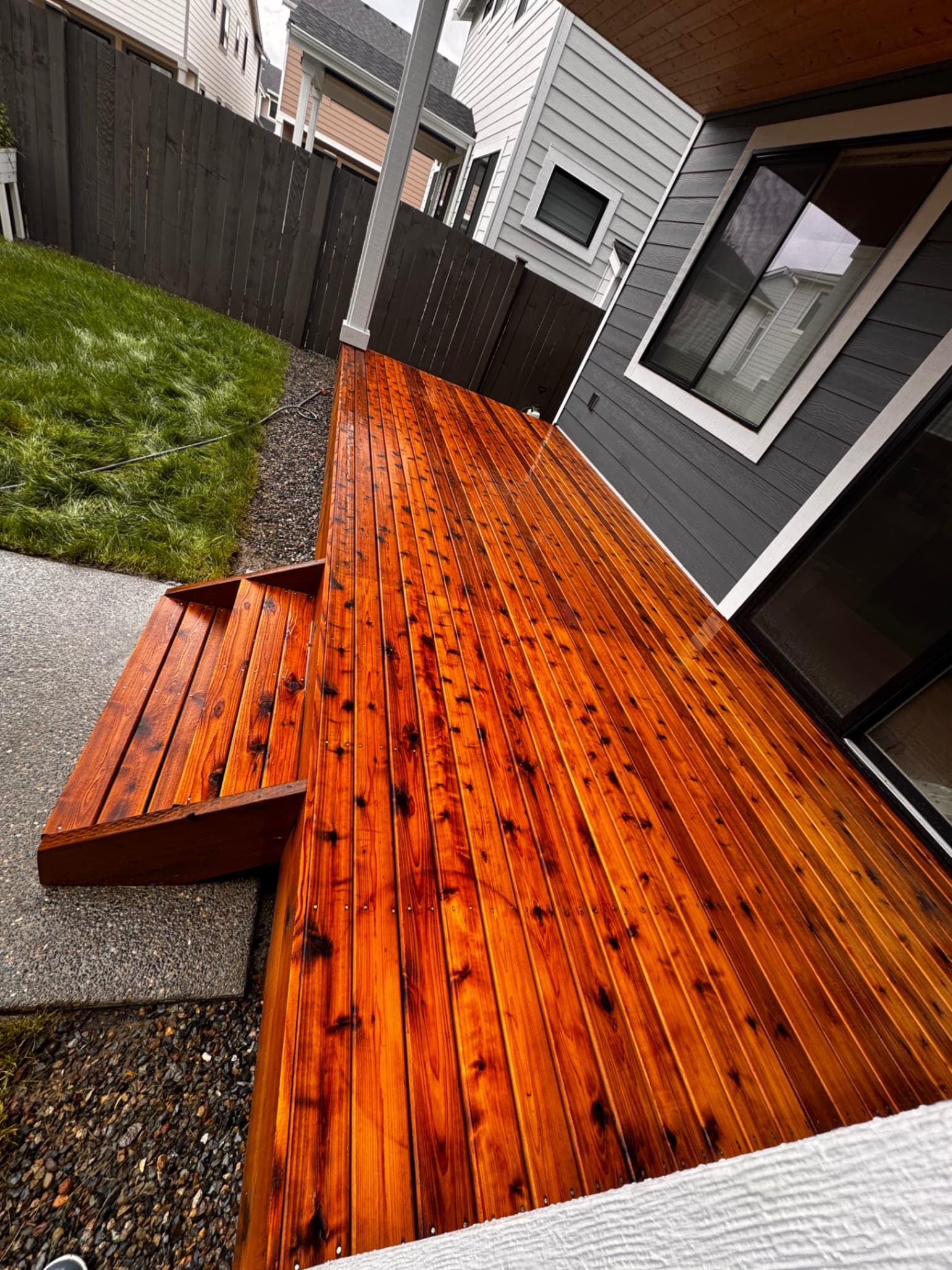 Deck & Patio Cleaning — Before - Deck & Patio Cleaning in King County WA — after